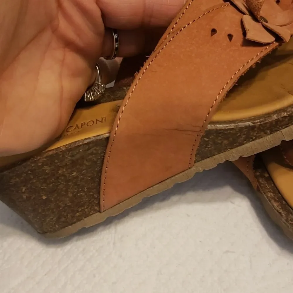Massimo Caponi Sandals size 8‎